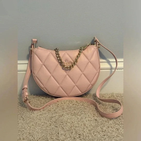 NWOT Kate Spade Carey Smooth Leather bag pink - Picture 3 of 7